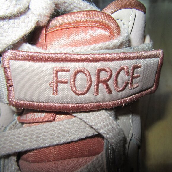 WOMEN'S NIKE AIR FORCE 1/AF1/AJ7311/SIZE 7/PINK/LACE UP! - Picture 8 of 10
